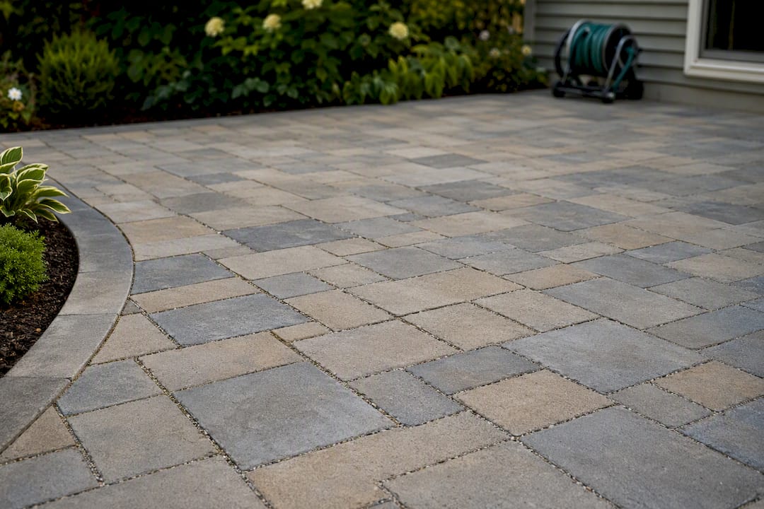 Permeable pavers with open drainage joints