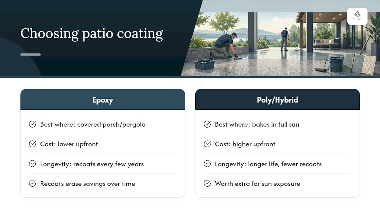 The Contractor's Honest Take on Epoxy Patios — overview diagram
