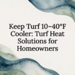 Keep Turf 10–40°F Cooler: Turf Heat Solutions for Homeowners