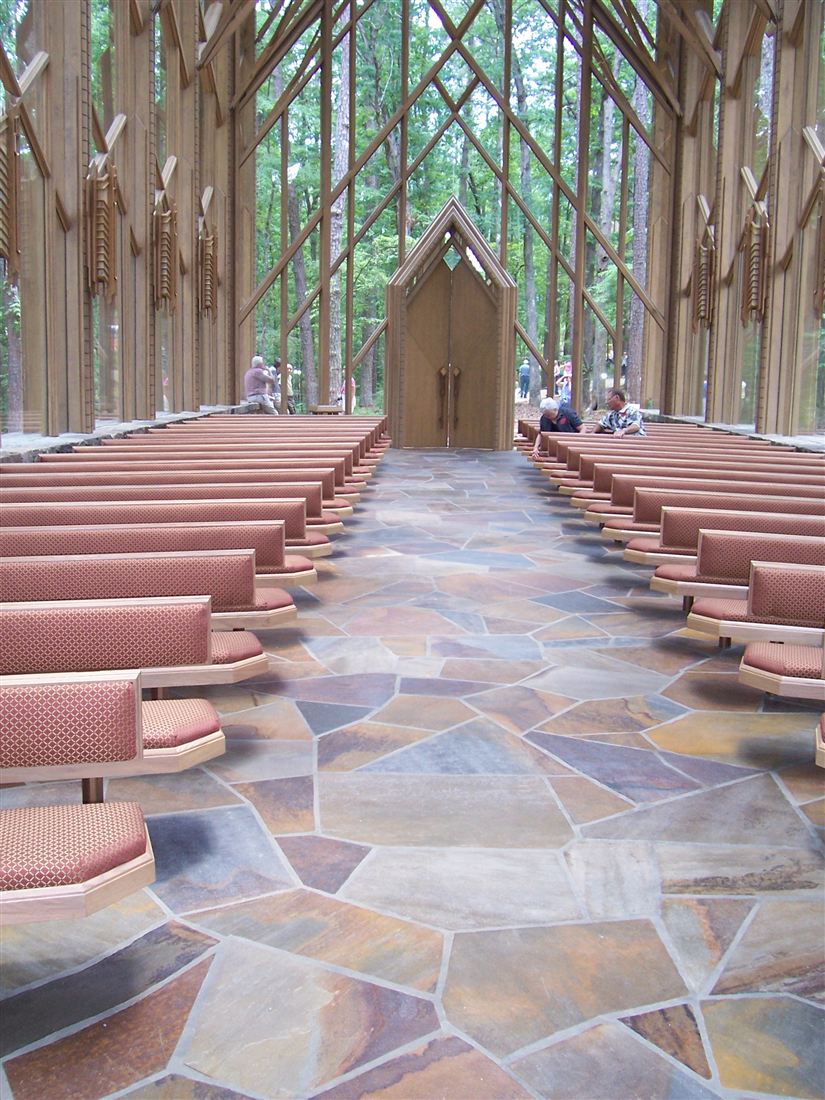 Anthony Chapel at Garvan Woodland Gardens, Hot Springs, Arkansas