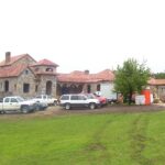 Tuscan Villa, Central Arkansas · photographed during construction